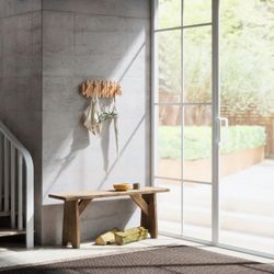 Wieszak ścienny Picket, 5 haczyków, 38 x 4 x 17 cm