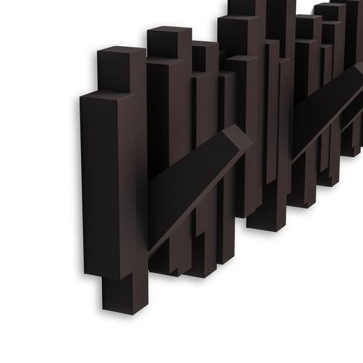 Wieszak ścienny Stick Express, 5 haczyków, 49 x 3 x 18 cm