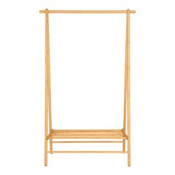 Perchero de pie de bambú en natural, 104 x 46 x 164 cm | Manaus
