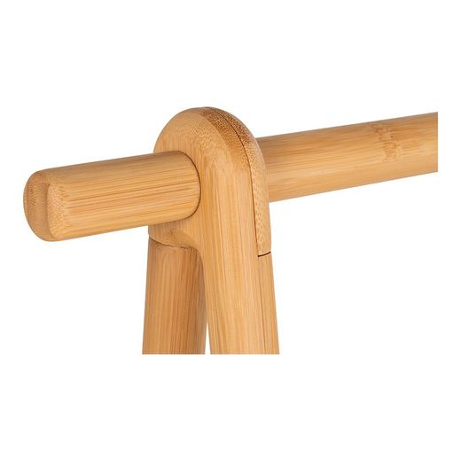 Porte-manteau sur pied en bambou naturel, 104 x 46 x 164 cm | Manaus