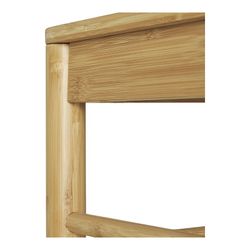 Σχάρα για παλτό από μπαμπού σε φυσικό χρώμα, 95 x 36 x 165 cm | Χόβολη