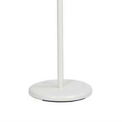 Portemanteau en bois blanc 5 cintres, 28,5x174 cm