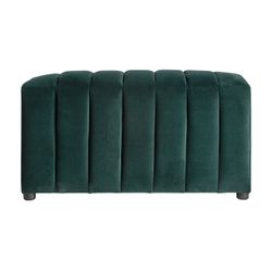 Piede per Letto Marsa in Legno di Abete nel Colore Verde, 91 x 45 x 48 cm