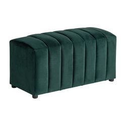 Piede per Letto Marsa in Legno di Abete nel Colore Verde, 91 x 45 x 48 cm