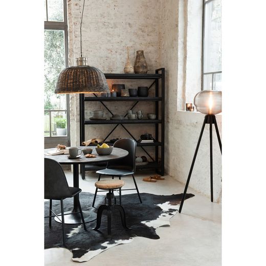 Δέρμα αγελάδας Μαύρο / Λευκό 3-4M²