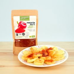 Organic sweet paprika powder, 150 gr
