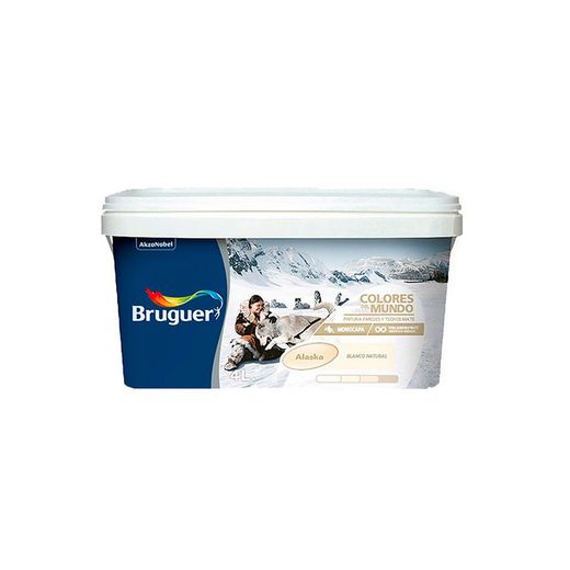 Bruguer Alaska White 4 L Plastic Paint