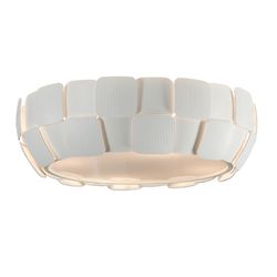 4-punktowa lampa sufitowa Quios White, Ø46x16cm