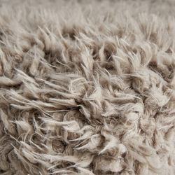 CANACE Beige Cotton Plaid, 142x3x170 cm.