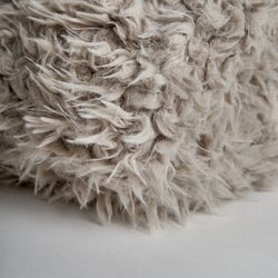 CANACE Beige Cotton Plaid, 142x3x170 cm.