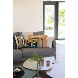 Beige bomuldsplaid, 200 x 140 cm | Tana