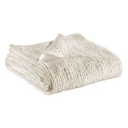 Gebroken wit katoenen plaid, 200 x 140 cm | Tana