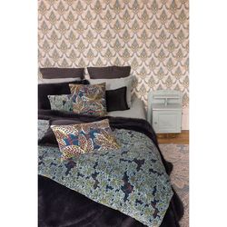 Multicoloured cotton plaid, 200 x 135 cm | Ariane