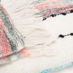 Flerfärgad syntetfiberpläd, 170 x 2 x 130 cm | Folk