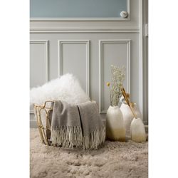 Blank polyester plaid, 160 x 130 cm | Betani