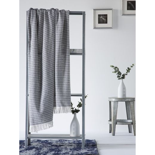 Plaid tissé en bleu et blanc | Séoul 17