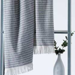 Plaid tissé en bleu et blanc | Séoul 17