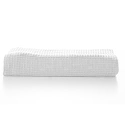 Veelzijdige plaid van gebroken witte stof | Lente 01