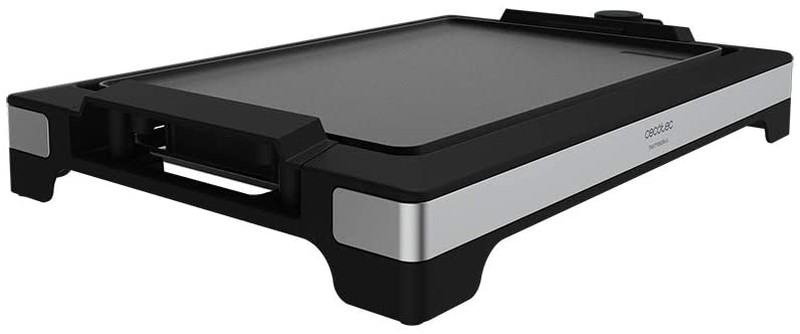 Plancha de Asar Eléctrica Tasty&Grill 2000 Inox Cecotec, 31'7x44