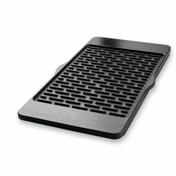 Plancha Réversible en Fonte pour Barbecue Weber Spirit 2 brûleurs