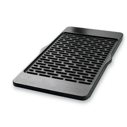 Plancha Réversible en Fonte pour Barbecue Weber Spirit 2 brûleurs