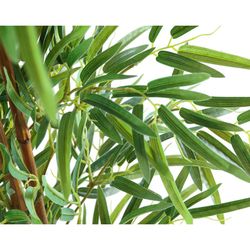 Plante artificielle en PVC vert et naturel, 20 x 20 x 180 cm | Bambou