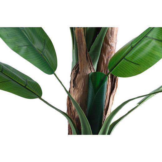 Künstliche PVC-Pflanze in Grün und Natur, 20 x 20 x 180 cm | Bananenbaum