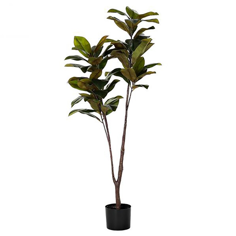 Planta artificial Magnolia S verde, Ø40 x 150 cm — Qechic