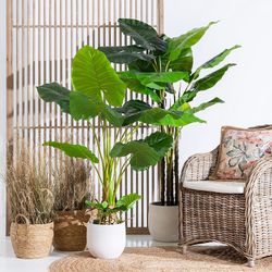 Philodendron vert artificiel, Ø45x155cm