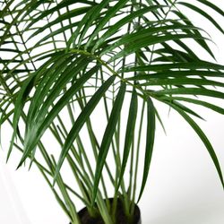 Grüne Areca-Palme aus Kunststoff, Ø90x198cm