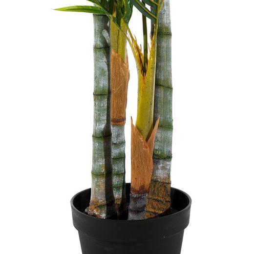 Sztuczna palma areca w kolorze zielonym, 100 x 130 x 210 cm