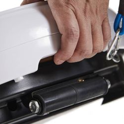 Plataforma vibratória com 10 programas, controle remoto e elásticos | Fitter TN001X