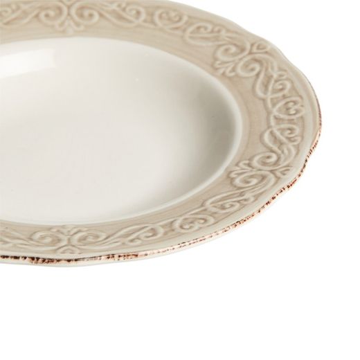 Service de table en céramique vierge de 18 pièces | alka