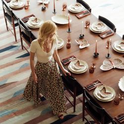 Earthenware bread plate in terracotta, 14.6 x 18.4 x 4.2 cm | Cloudy Butterflies