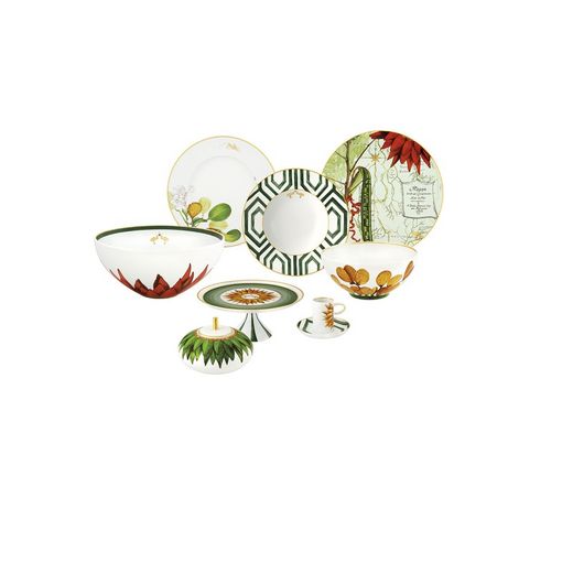 Assiette à Pâtes Small Foot Porcelaine Amazónia, Ø17,2x6,8 cm