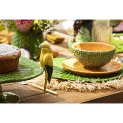 Piatto da dessert in terracotta arancione, Ø 23,5 x 2,2 cm | Amazzonia