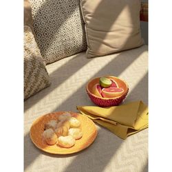Piatto da dessert in terracotta arancione, Ø 23,5 x 2,2 cm | Amazzonia