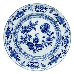 18-delig porseleinen servies in Blauw | Margão
