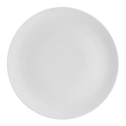 18-Piece Blank Porcelain Dinnerware Set | Broadway White