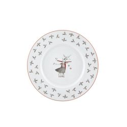 18-piece porcelain dinnerware set | Christmas