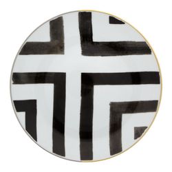 Vaisselle en porcelaine 18 pièces multicolore | Soleil et ombre