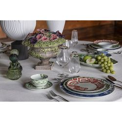 Vaisselle en porcelaine 18 pièces multicolore | Le sens