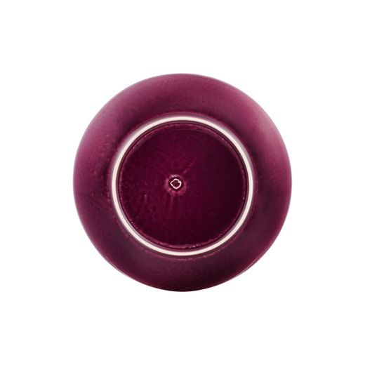 Passion Fruit Dessert Plate made of yellow and purple earthenware, Ø 21 x 2.6 cm | Tropical Fruits