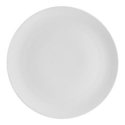 18-Piece Blank Porcelain Dinnerware Set | Broadway White