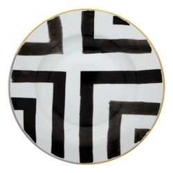 Vaisselle en porcelaine 18 pièces multicolore | Soleil et ombre