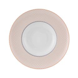 18-piece porcelain tableware in multicolor | Maya