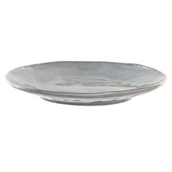 Vaisselle en grès 18 pièces en gris | Rugueux