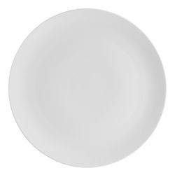 18-Piece Blank Porcelain Dinnerware Set | Broadway White
