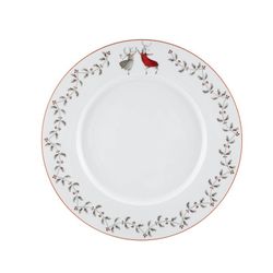 18-piece porcelain dinnerware set | Christmas