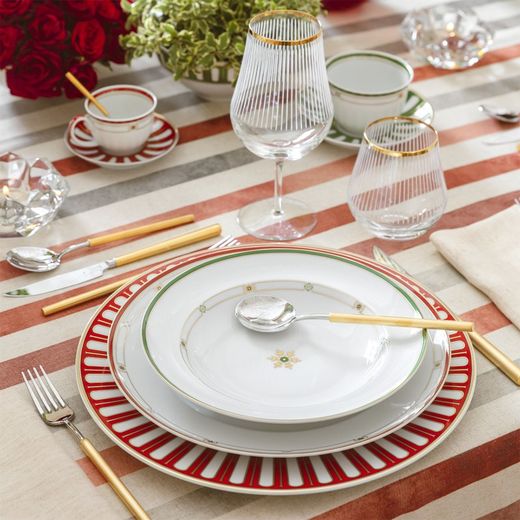 Vajilla de 24 piezas de porcelana | La Stella